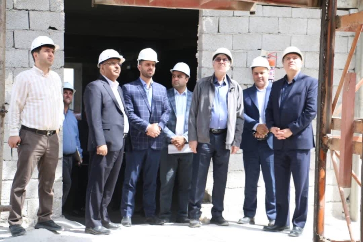 بازدید هییت مدیره هلدینگ از پروژه برج های دوقلو اردبیل 1404/05/14